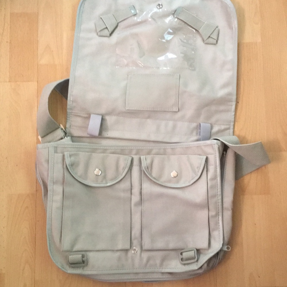 Canvas crossbody bag